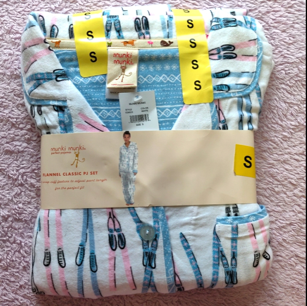 💚 Flannel Classic Pajama Set ( munki munki Brand)